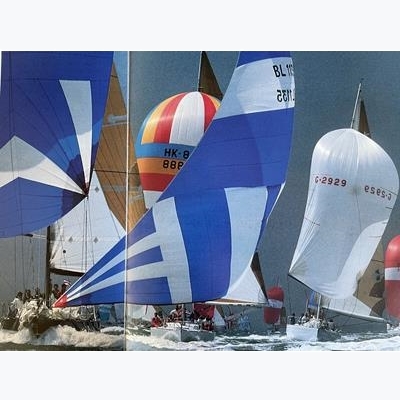 The Official History of the Admirals Cup by Tim Jeffrey - Highland Fling second in the Solent